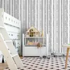 Wallpapers moderne driehoek peel en stok trellis zwart witte vinyl zelfklevende slaapkamer muur huis decoratie 220927