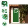 Decorative Flowers Lightweight Beauty Eye-catching St Patricks Day Door Wreath Long Lasting Hand-crafted For Home