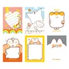 Opmerkingen 30 Bladen Animal Sticky Cute Cartoon Self Stick Memo Note Pad voor schoolklaslokaal Office Notebook 220927