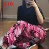 Kvinnors byxor capris pantn femme lösa sexiga byxor kvinnor kamouflagepunk byxor camo orange lila tryskolor hiphop dans baggy byxor t220926