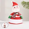 Jouets de Noël Fournitures Poupée Chapeau Électrique En Peluche Jouets Danse Sing Shine Père Noël Cadeaux De Noël Animaux En Peluche pour Enfants 220924