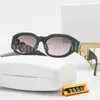 2023 Luxurys Designer Classic Sunglasses Men Men Fashion Retro Small Frame UV400最高品質の屋外旅行ビーチアイランドストリートガラス