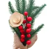 Décorations De Noël Ornements De Luxe Année Décor Branche De Pin Conifère 23CM 24 Spécifications 220927