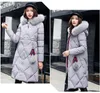 2022 winter mantel verdickt parka frauen nähen schlanke lange winter mantel unten baumwolle damen unten parka unten jacke frauen