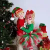 Paillettes De Noël Lunettes Décoration 2023 Vacances En Verre Cadre De Noël Décorations Pour La Maison Cadeaux JNB15777