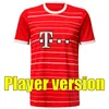 22 23 بايرن ميونخ لكرة القدم جيرسي DE LIGT TEL SANE 2022 2023 قميص كرة القدم HERNANDEZ GORETZKA GNABRY camisa de futebol top thailand kids kits