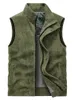 Gilet da uomo Primavera Autunno Gilet di velluto a coste Casual Tinta unita Colletto alla coreana Gilet Giacca senza maniche Capispalla slim fit S 4XL 220926