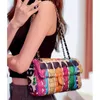 Fashion Bag Leather Shoulder Bags Purse Chain Cross Body Diamond Lattice Women Bag Letter Designer Handbag 3 Style 2023