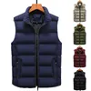 Mens Down Parkas Men Autumn Winter Warme Sleeveless Jackets Men Vest Jackrock Man Vest Coat Homme kläder 4xl 5xl Male Casual W3093630