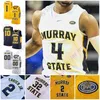 Mitch 2020 Murray State Basketball-Trikot NCAA College Morant Tevin Brown KJ Williams Anthony Smith Chico Carter Jr. Jaiveon Eaves DaQuan Smith