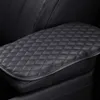 Nouveau PU cuir accoudoir tapis boîte couverture Auto Central accoudoir couvre Protection Pad moteur voiture décoration intérieure coussin accessoires