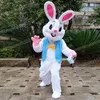 Disfraz de Mascota de conejo de Pascua, disfraz de personaje de dibujos animados de simulación, traje para adultos, disfraz de Carnaval de Navidad para hombres y mujeres