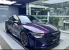 Super lucido metallizzato Midnight Purple Wrap Vinile adesivo adesivo Pellicola Metal Gloss Car Wrapping Foil Roll Air Release Channel