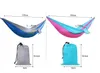 Hammock Parachute Double Lightweight Nylon Hammock Camping Adult Camping ao ar livre Hammocks Survival Garden Swing Hunting Sleeping Sleeping Bed GCB15802