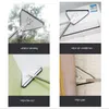 Mops Triangle Mop for Washing Glass Ceiling Dust Cleaning Squeegee Kitchen Wall Flat Floors Windows Telescopic Wiper Brush Household 220927