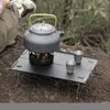 Camp Furniture Mini Folding Table Aluminum Outdoor Camping Picnic Household Portable Desk Accessories