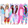 Pigiama Bambini Tutina Bambini Unicorno Panda Pigiama Animale Cartone Animato Coperta Dormienti Costume Bambino Inverno Ragazzi Ragazze Licorne Jumspuit 220927