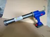 Jiaoshifu Dual 사용 무선 코킹 접착제 건 21V 600ml 충전식 카트리지 및 소시지 팩 Caulk Gun