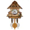 Wall Clocks Bird Clock Cuckoo Alarm Watch Wallclock Living Room Household Large 3d