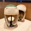 Beanieskull 모자 모자 남자 겨울 ushanka for omemal keathen 냉담한 따뜻한 바람막이 조종사 이어 플랩 220927