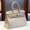 Birkinbag Designers Dambags Designer High Endate Bag Sag Top Layer Togo Calf Кожаная сумочка с одно плечо H Семейство классическая замок большой AYW