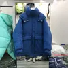 Women's Down & Parkas Winter down jacket medium long bread Workwear small man hooded loose white duck coat