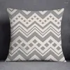 Pillow Case Geometric Color Pillowcase Home Decoration Square Office Cushion Cover