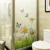 Window Stickers 1PC 60X116cm Self-Adhesive Film Waterproof Privacy Sticker PVC Frosted Glass Opaque For Bathroom Living Room Decor