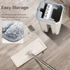 MOPS Konco Floor Cleaning 360 roterande med hink pressa platt hemkök renare skrubberplatta 220927