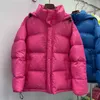 Parka in piumino da donna Piumino fuori stagione da donna versione invernale corta con cappuccio ispessito sciolto monopetto in anatra bianca