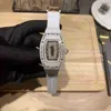 슈퍼 클론 시계 디자이너 럭셔리 남성 기계식 Richa Milles 손목 시계 2022 라이트 흰색 세라믹 기질 레드 립 자동 기계 MA