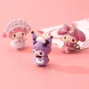 Anime Manga Kawaii My Melody Kuromi Kt Cat Anime Action Figures Collezione TV Doll Regali per bambini Ragazza Giocattolo Compleanno Decorazione desktop 220923
