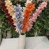 Decorative Flowers 1PC 130cm Artificial Las Vegas Big Delphinium Flower Vines Rattan Wedding Home Decor Fashion Festive