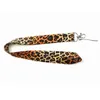 Leopard cell phone strap Key Lanyard ID Badge Holders Animal Phone Neck Straps with Keyring cellPhone Accessories