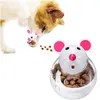 Cat Toys Mice Food Tumbler Toy Ball Interactive Feeder Leak Interesting Plastic Dispenser Treat