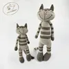 Poupées en peluche Kawaii chat en peluche jouet petite simulation douce enfants jouets en peluche pour enfants mignon po accessoires filles cadeau d'anniversaire 220927