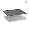 Camp Furniture Outdoor Aluminum Plate Table Camping Portable Folding Splicing Alloy Barbecue Mini Tea U2t4