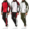 Tute da uomo Tuta da uomo Pantaloni Tuta da jogging 2 pezzi Tuta Autunno Inverno Uomo Abiti Abbigliamento sportivo Corsa Tuta da ginnastica Abiti larghi Uomo 220926