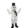 Noël bonhomme de neige mascotte Costume personnage de dessin animé tenue Costume Halloween adultes taille fête d'anniversaire tenue de plein air activités caritatives