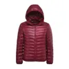 Herr ner parkas h￶st och vinter herr huva l￤tta ner jacka kort varm avslappnad b￤rbar tunn kapptrend