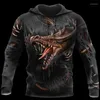 Sweats à capuche pour hommes Sweatshirts pour hommes Tattoo Dungeon Skull 3D All Over Print US Taille Sweat à capuche Homme Femmes Harajuku Outwear Pull à fermeture éclair