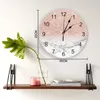 Wall Clocks White Marble Clock Home Decor Bedroom Silent Oclock Watch Digital For Kids Rooms