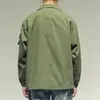 Vestes pour hommes streetwear japonais armée verte plus taille de travail veste veste masculine 5xl harajuku manteau coréen mode militaire occasionnel de travail 220927