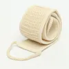 NEWLoofah Lange Rug Handdoek Wrijven Bad Borstel Dubbelzijdig Exfoliërende Back Body Scrubber Body Huidverzorging Wrijven Badkamer Benodigdheden