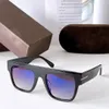 Gafas de sol Gafas de sol de diseño de lujo para hombres, gafas de sol para hombres, mujeres, mujeres, proceso de elevación, gafas grandes, montura caqui, lentes de protección UV400 verdes con estuche