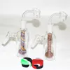 Mini Glass Bongs hookah Glass Bubbler Bong Ash Catcher Fumar pipas de agua Plataformas petroleras dab rig hand pipe
