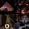 Strings 100 LED Solar Power Garden Light Colorful String Romantic Decoration