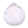 Chandelier Crystal 10pcs/Lot 20mm Clear Glass Crystals For Chandeliers Faceted Hanging Ball Drops Parts Home Decoration