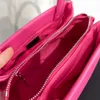 Luksusowy projektant torby na ramię torebka torebka skórzana tkanina trójkąt wzór kobiet Klasyczne crossbody Tote Woman Hobo Torby