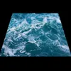 Wallpapers Custom 3D Floor Mural Sea Water Wave Bathroom PVC Waterproof Self adhesive Vinyl Home Decor 220927